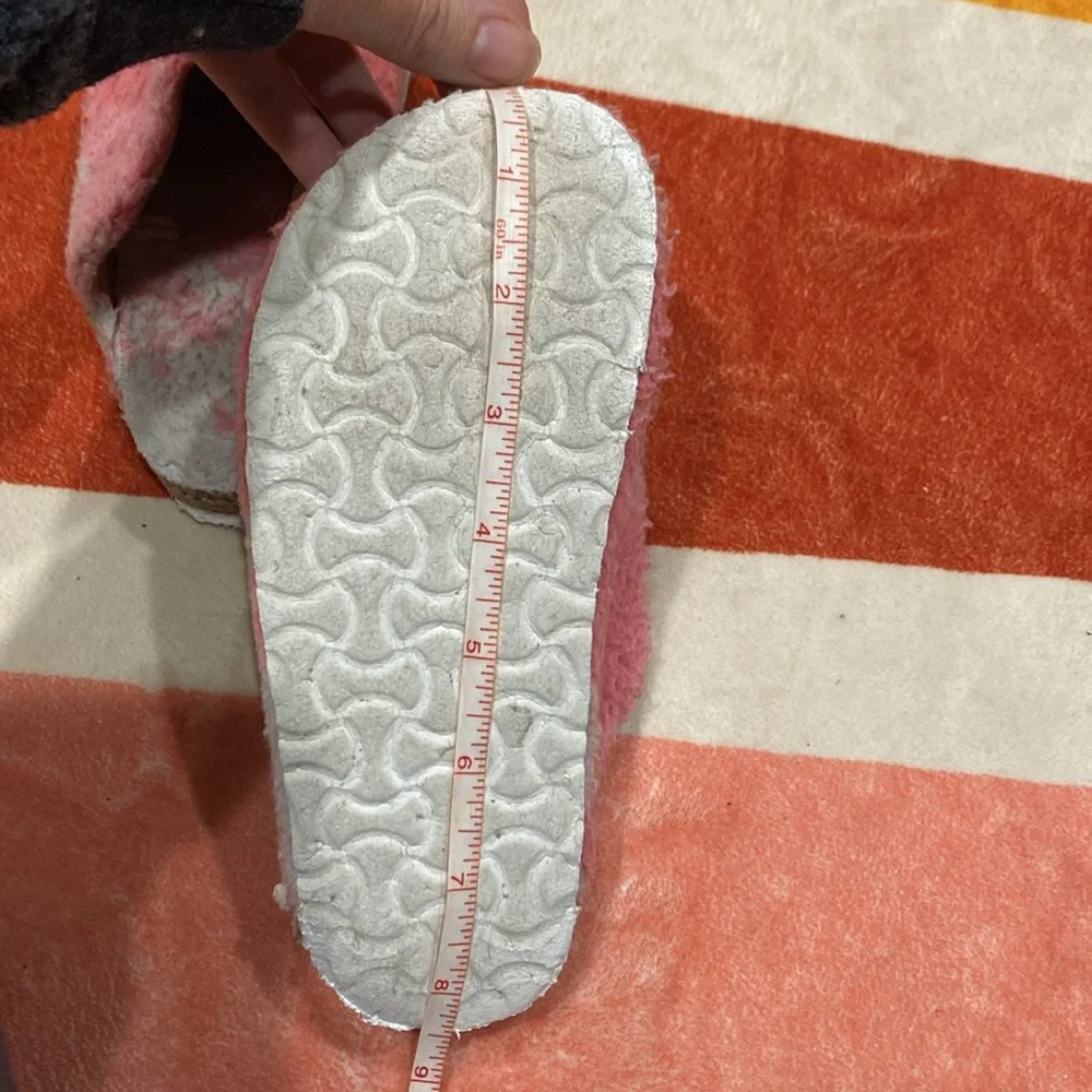3/$10 Girls Sherpa Clog slippers size 13/1